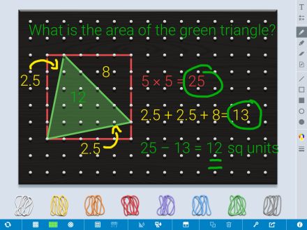 Geoboard screenshot