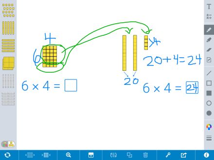 Preview screenshot of Number Pieces app