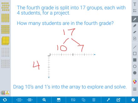 Preview screenshot of Number Pieces app