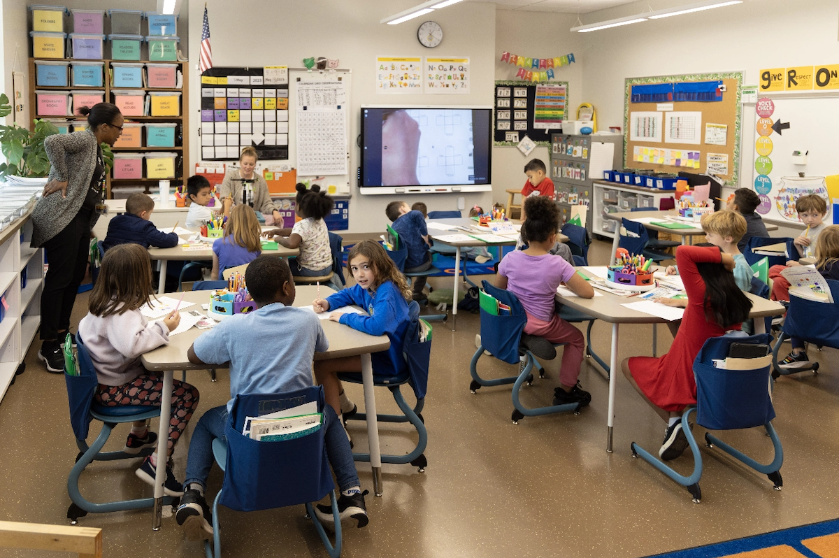 Math Learning Center aims to engage students through hands-on classroom experiences.